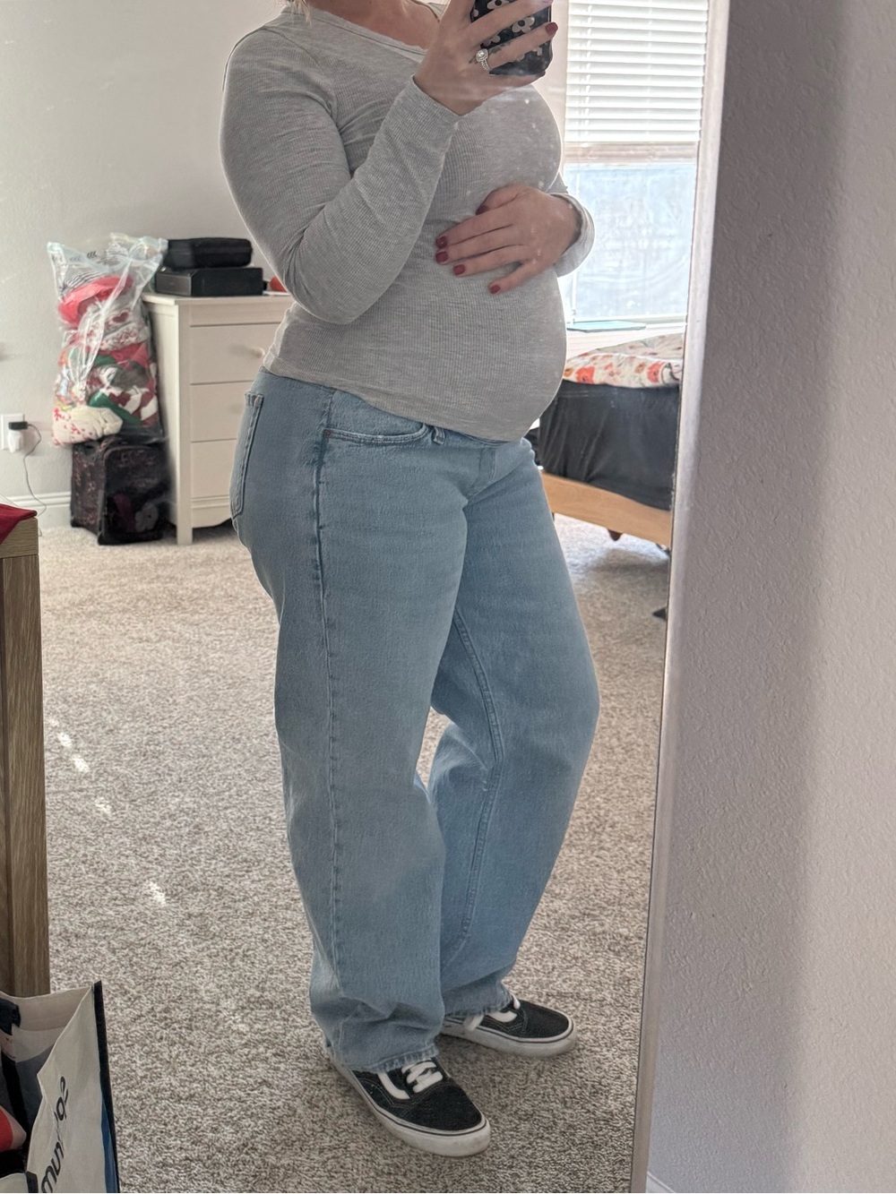 Abercrombie & Fitch Light Blue Straight Leg Jeans